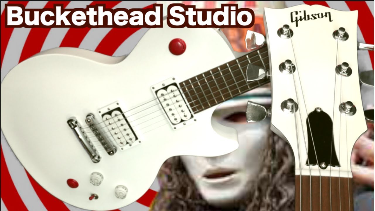 What Do the Buttons Do? 2011 Gibson Les Paul Buckethead Signature Studio Guitar | Review + Demo