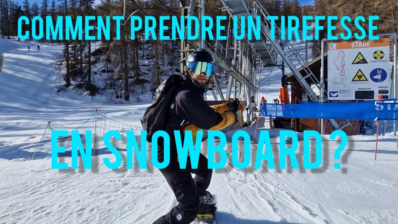 Tuto Snow - Comment prendre un tire-fesse en Snowboard ?!