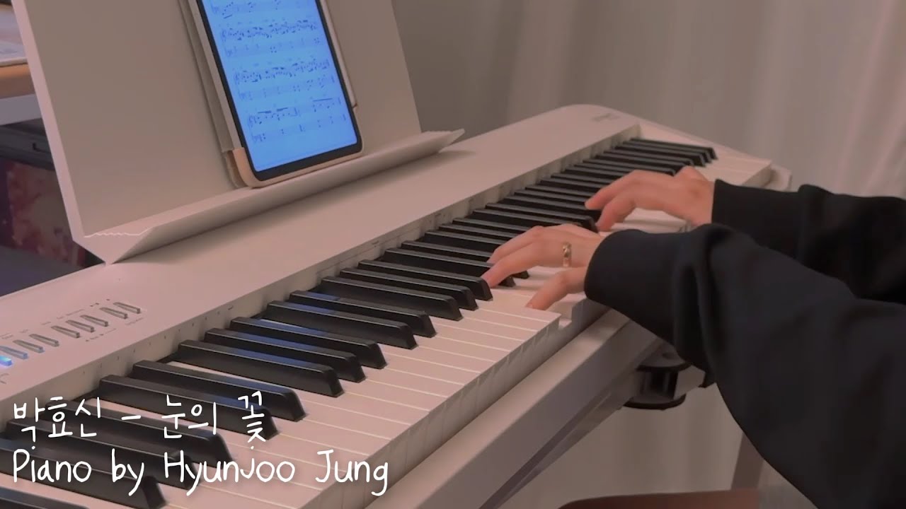 박효신(Park Hyo Shin) - 눈의 꽃 (雪の華/Snow Flower) Piano cover Sheet Music