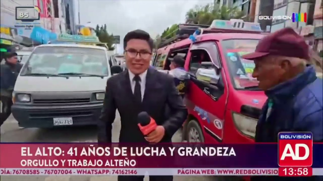 Los 41 años de la ciudad de El Alto celebran su lucha y grandeza