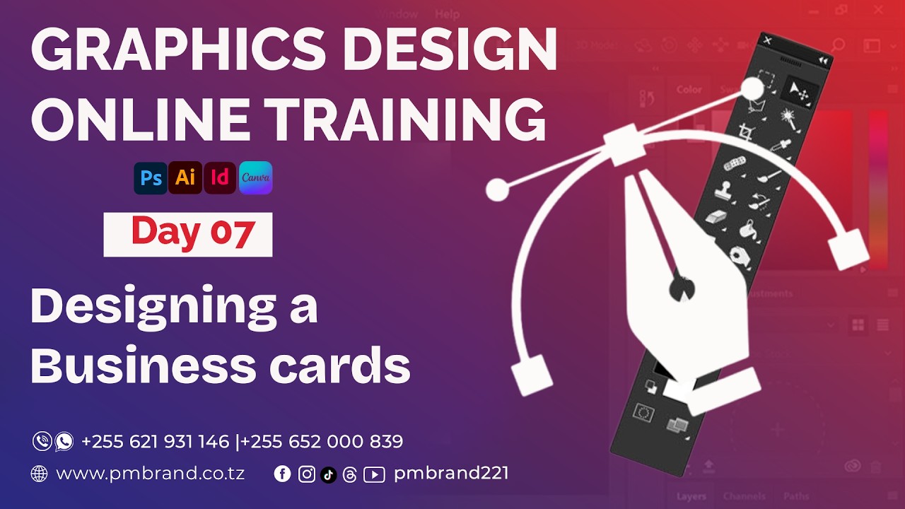 Designing a Business cards DAY 07