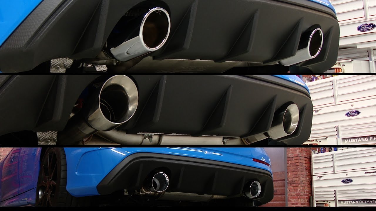 Focus RS Exhaust Comparison: Borla VS MagnaFlow VS MBRP