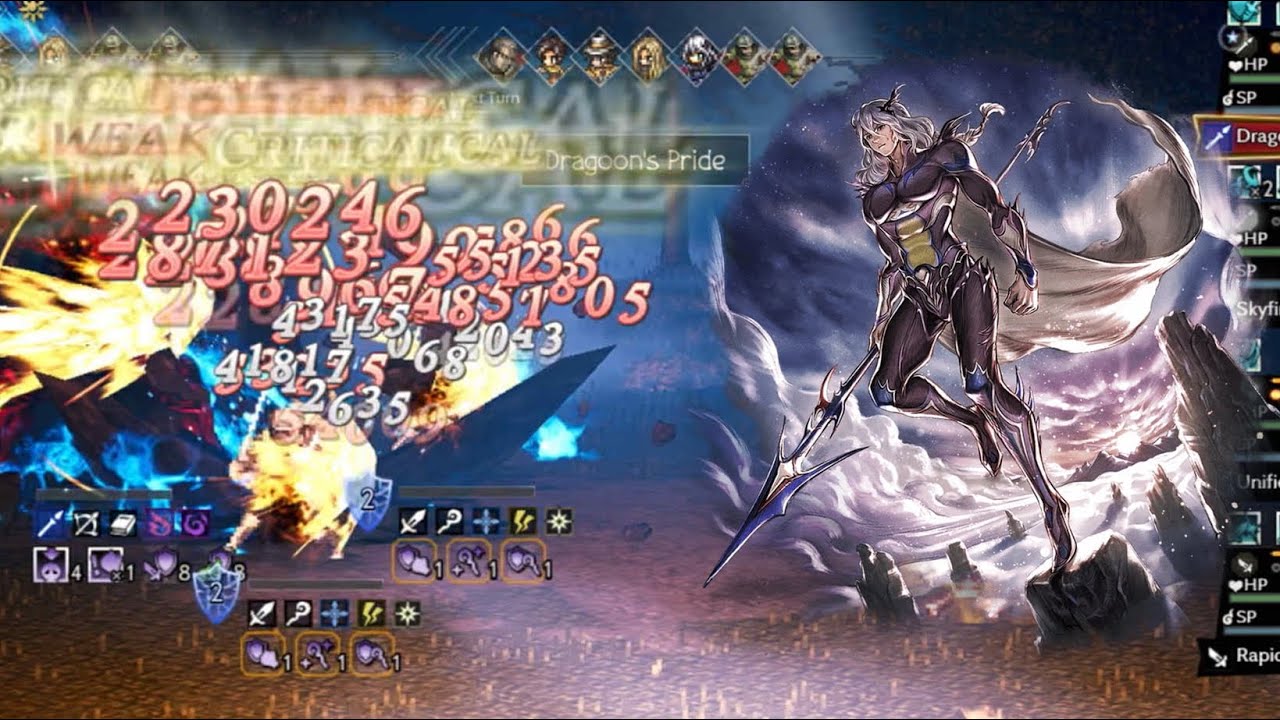 Sazantos EX, Dragoon of the Sacred Flame-Spear of Salvation Showcase