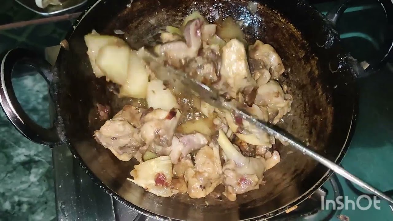 Chicken kobhi masala😜😜