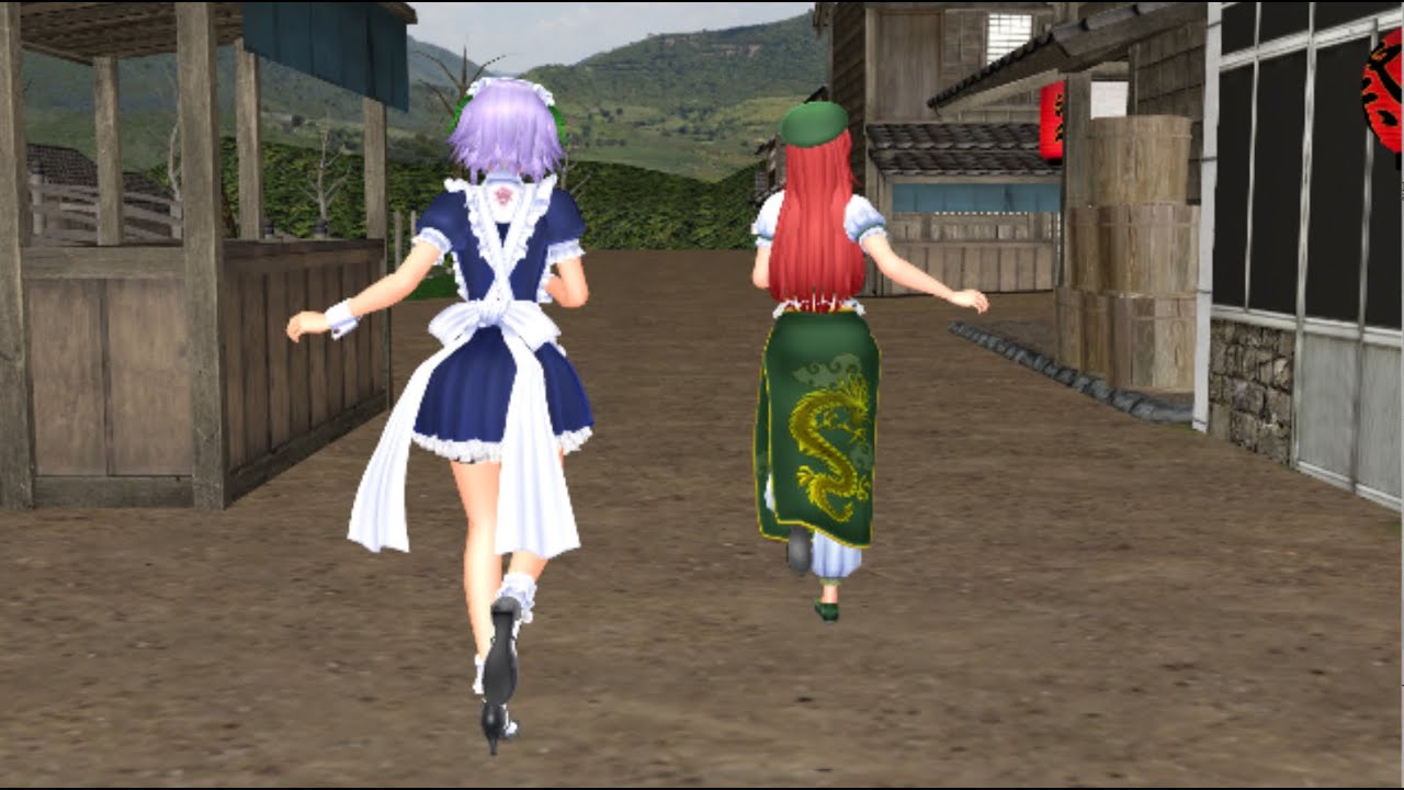 【東方MMD】 　美鈴の親　【Touhou】