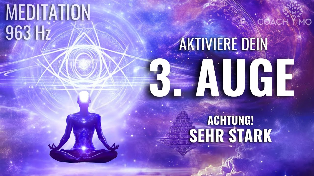 👁️ Öffne dein Drittes Auge – Diese Meditation aktiviert deine Zirbeldrüse!