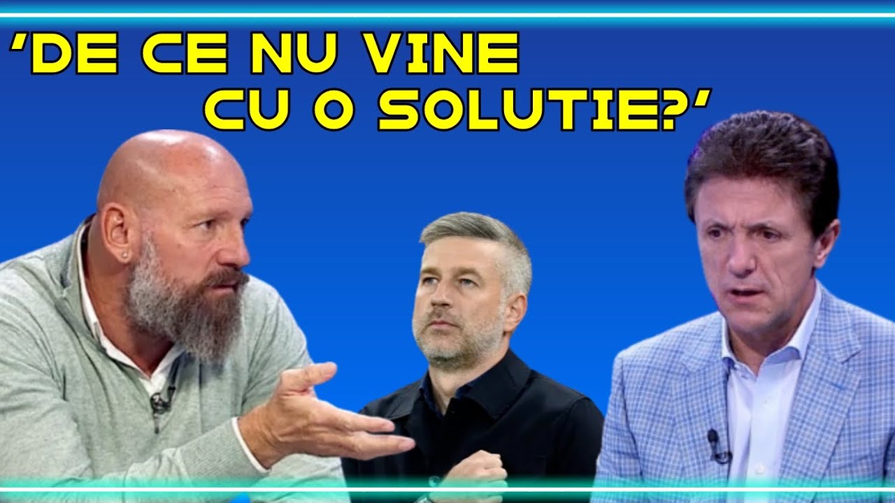 Stelea l-a contrat pe Gică Popescu după criticile la adresa naționalei: ”De ce nu vine cu soluția?”