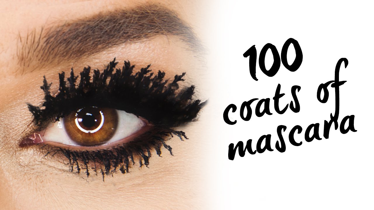 100 COATS OF MASCARA CHALLENGE - SEE THE RESULTS