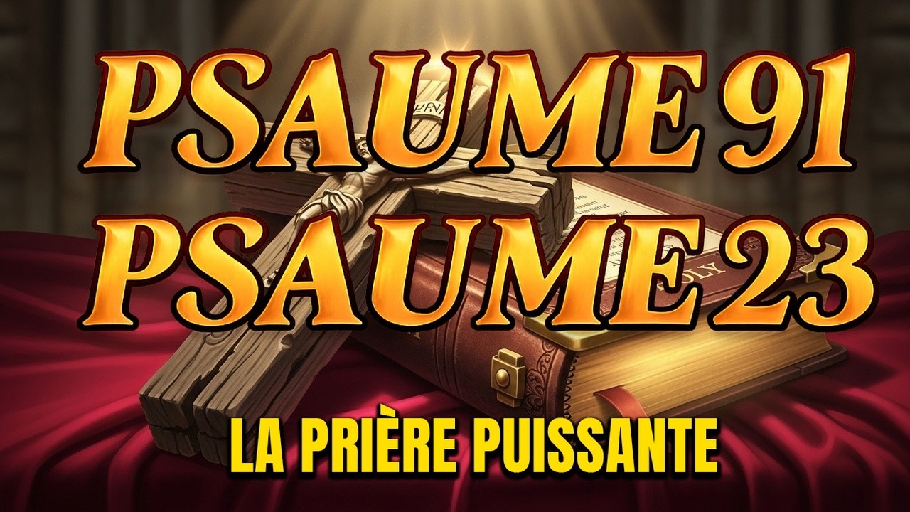 PRIÈRE DU JOUR 05 MARS – PSAUME 91 et PSAUME 23–Les deux PRIÈRES LES PLUS PUISSANTES de la BIBLE