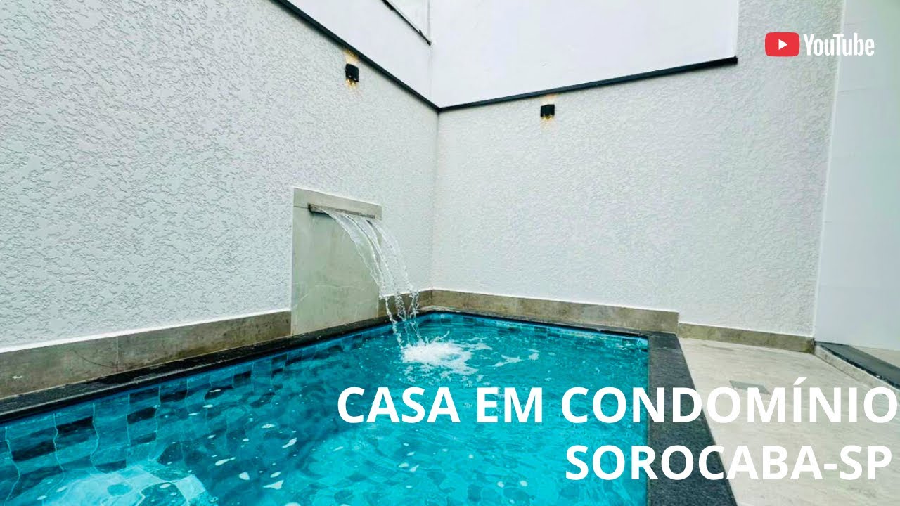 CASA À VENDA EM CONDOMÍNIO FECHADO | SOROCABA-SP | 60 MIN DE SP