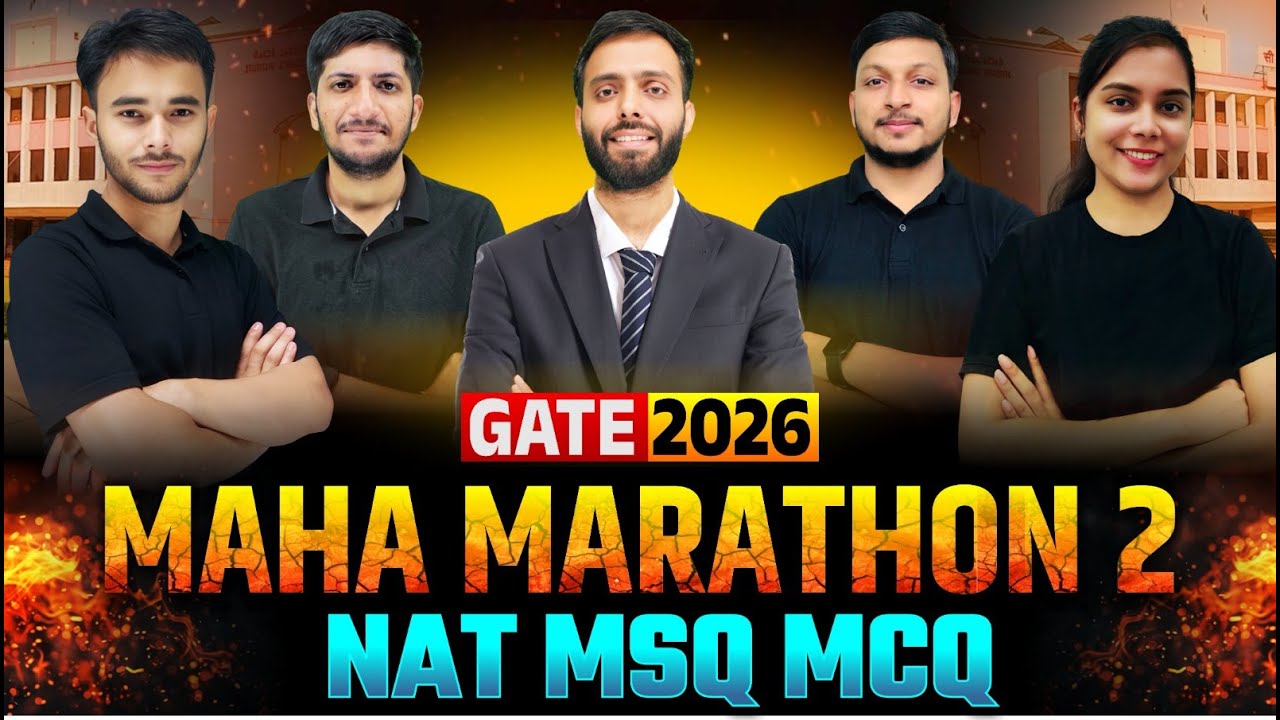 Full Syllabus Marathon 02 | IIT GATE26 IIT JAM26