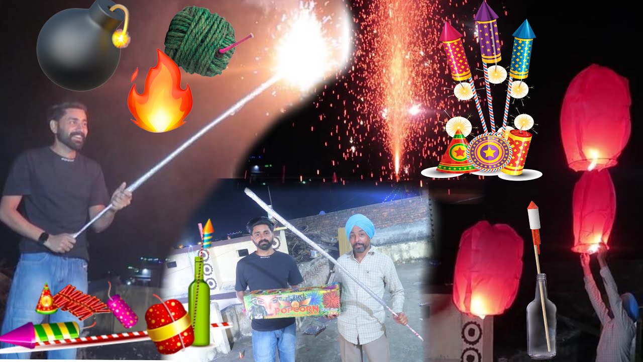 Diwali 🪔 ki Masti 💣 diwali festival shots 120 & 60 Mehak with friends