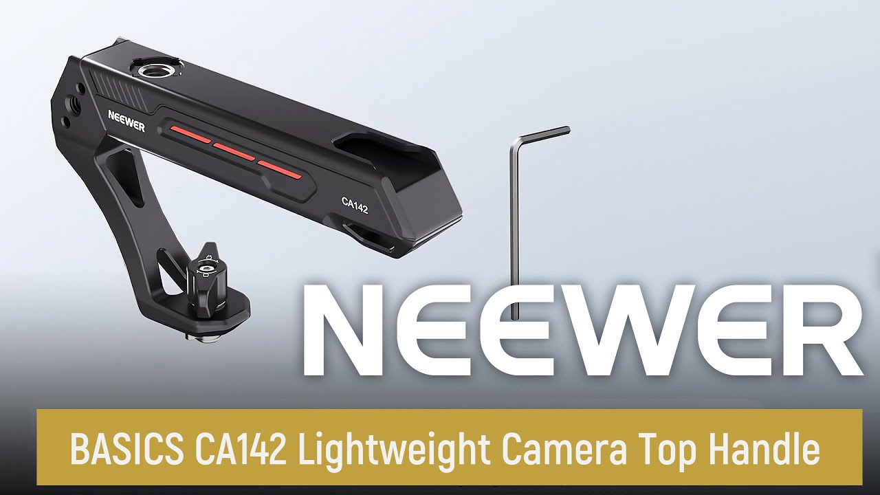 Знакомьтесь с легкой верхней ручкой для камеры NEEWER BASICS CA142
