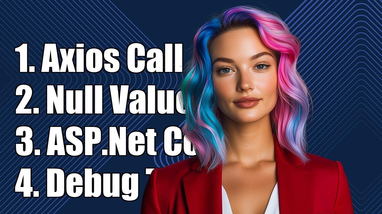 All variables are null at the request with Axios to ASP.Net Core Controller