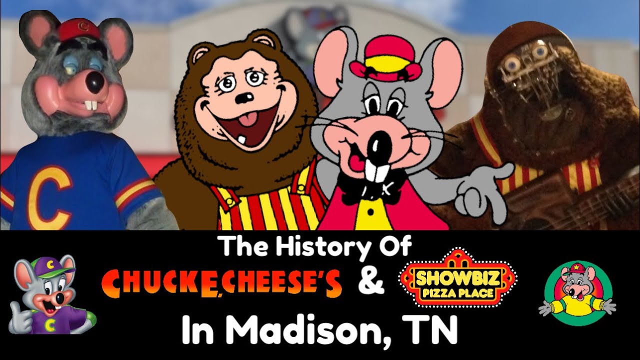История Chuck E. Cheese и Showbiz Pizza в Мэдисоне, штат Теннесси