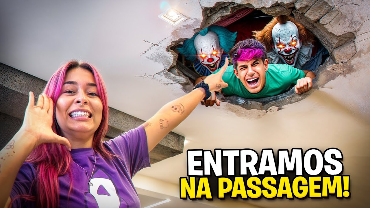ENCONTRAMOS A PASSAGEM DO VIZINHO DO MAL *medo ? 