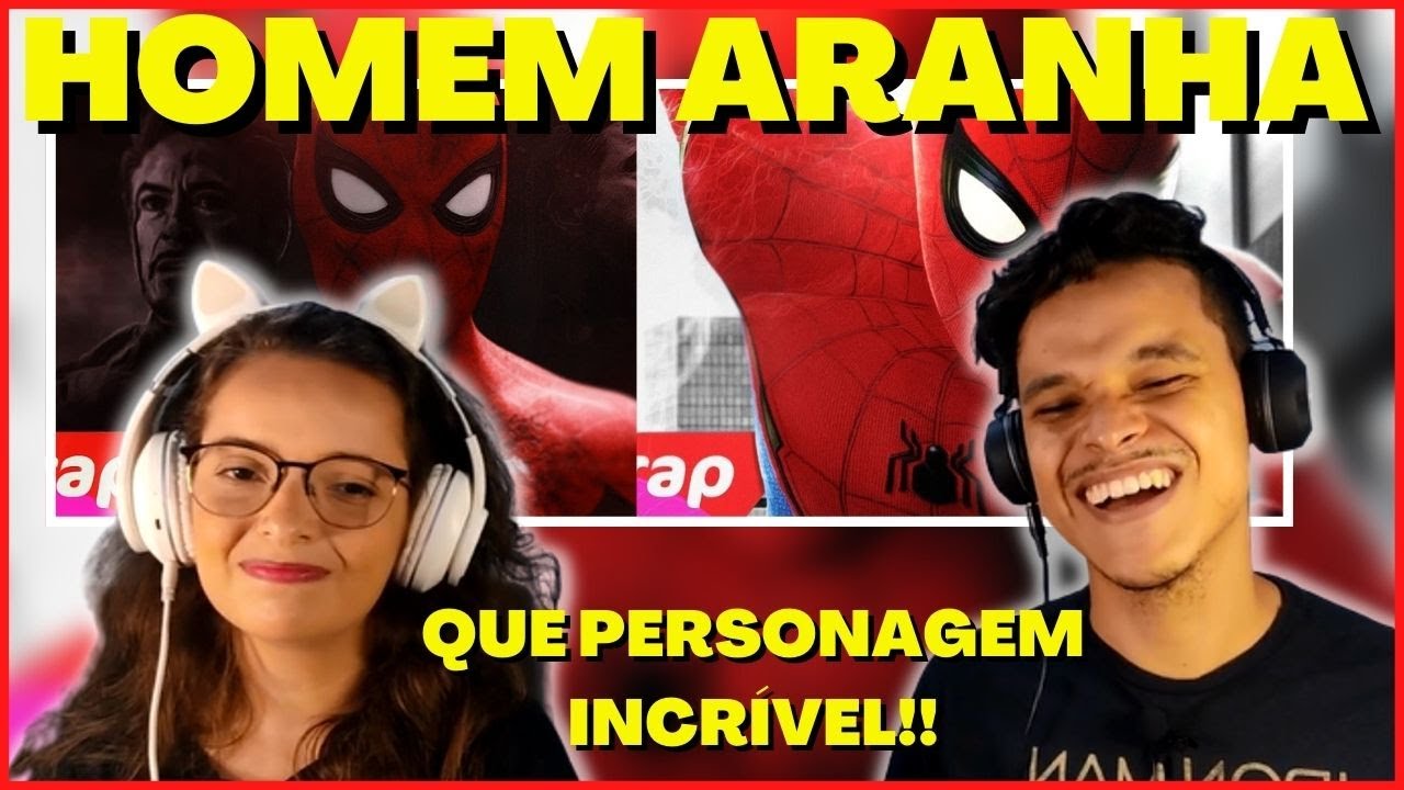 🕷(MIRANHA!) Raps do Homem Aranha - EU TÔ DE VOLTA AO LAR e EU TE AMO MIL MILHÕES | 7 Minutoz [REACT]