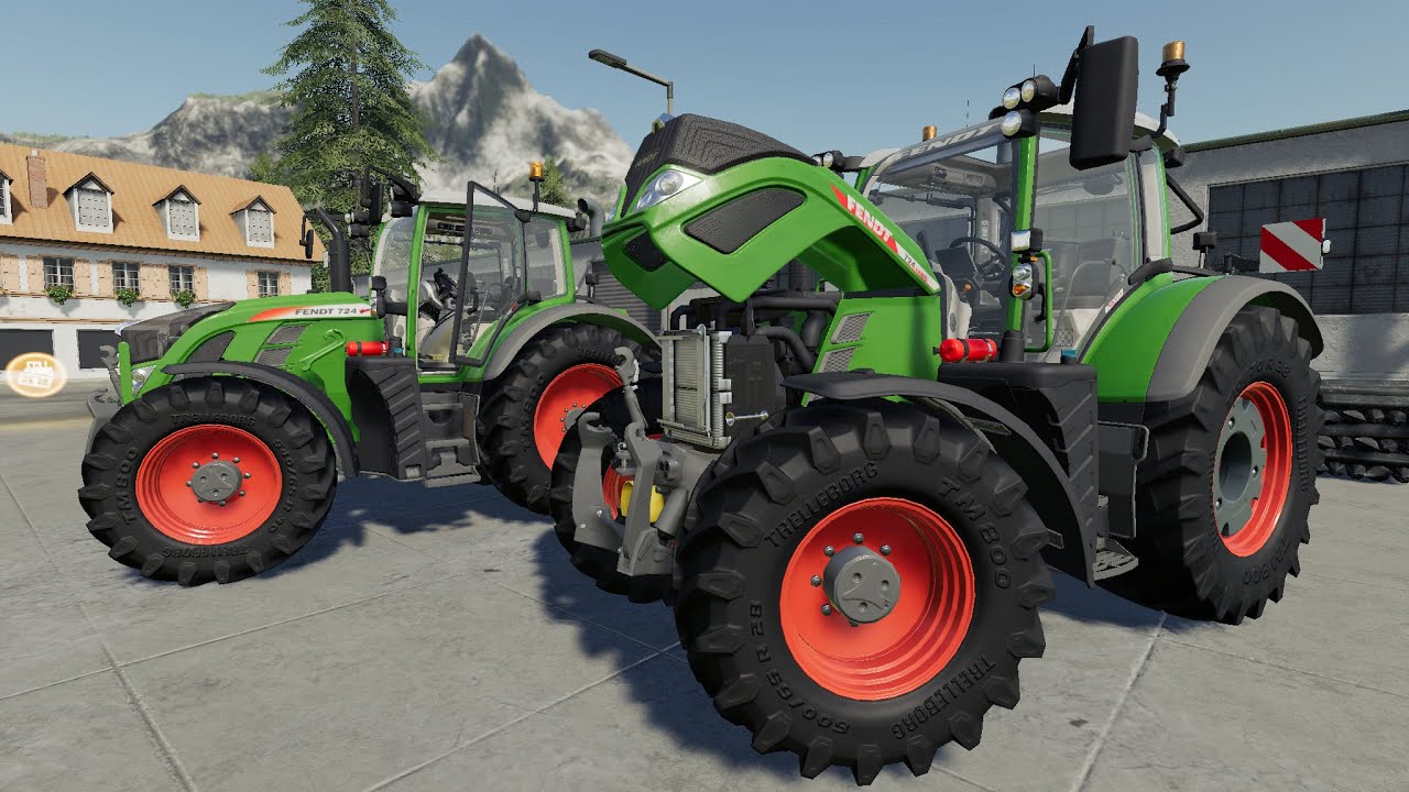 Fendt 700 Vario ONE & 700 Vario S4 by Agrolohn MV | Prezentacje modów do FS19 | Kuba Agro