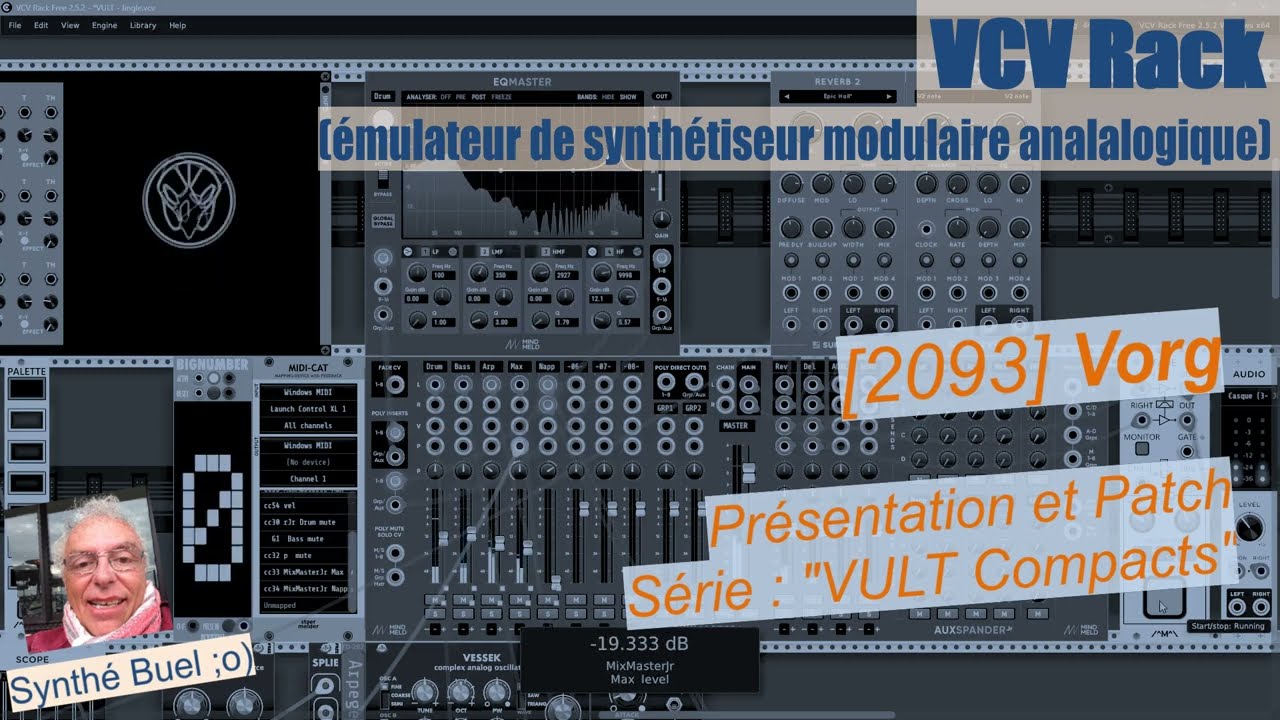 VCV Rack - [2093] VULT Compacts - Vorg - Présentation et Patch