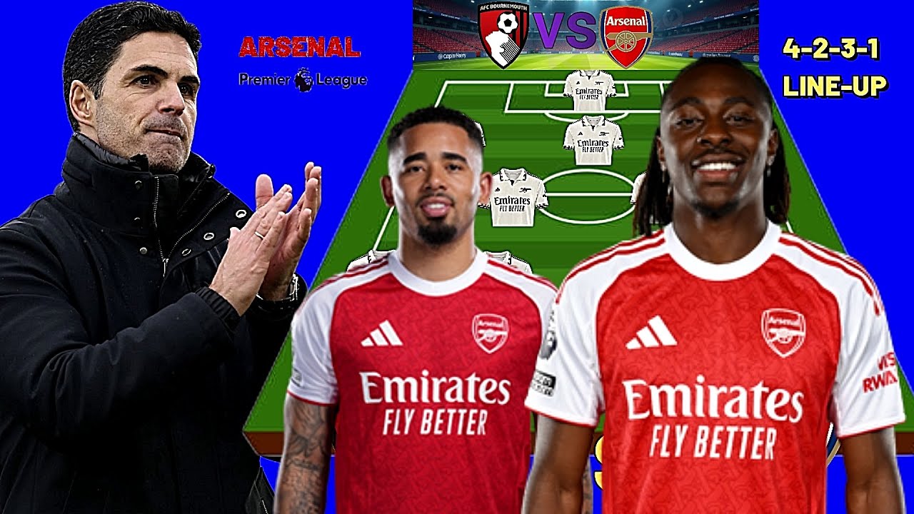 Gyokeres OUT ~ Arsenal Potential Line up to SMASH Bournemouth in the EPL Ft  Gabriel JESUS 2025/26