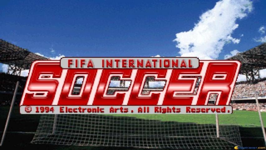 FIFA International Soccer gameplay (PC Game, 1993)
