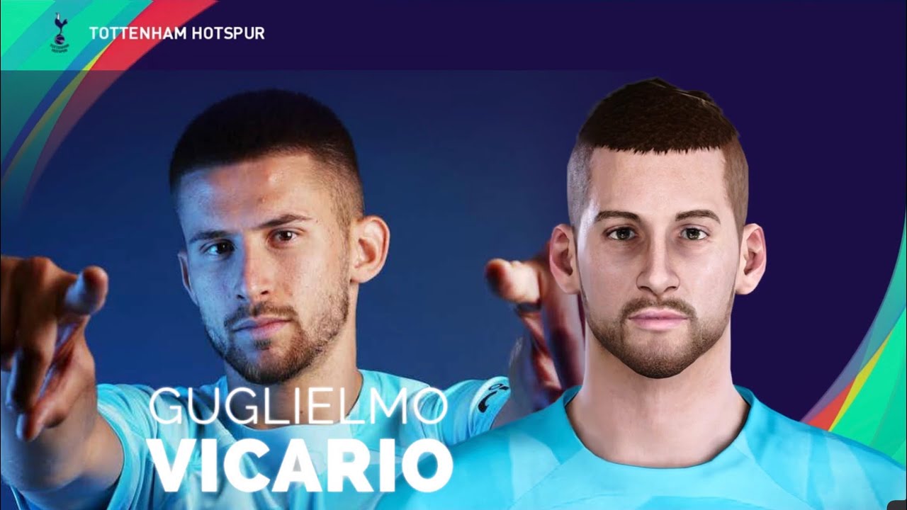 G.Vicario ( GUGLIELMO VICARIO ) PES 2021 | Face & Stats | Tottenham Hotspur