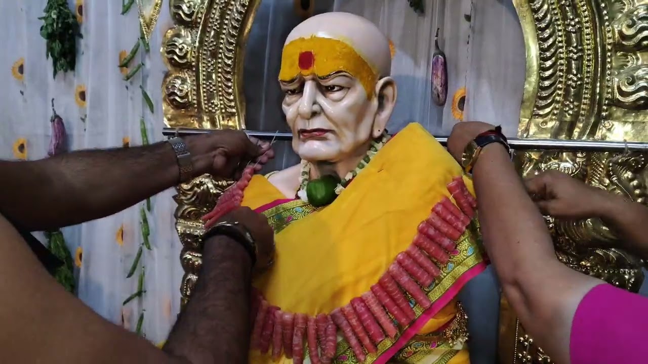 || श्री स्वामी महाराजांची शाकंभरी  मातेच्या स्वरूपात आवाहन व उपासना ||🪷🚩