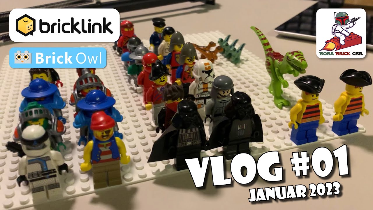 Unser erster VLOG #1 - Bricklink Seller -  Boba Brick GbR - Januar 2023