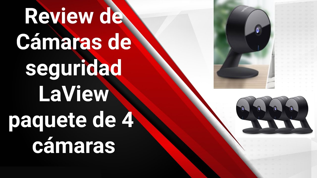 Review de la Cámara de seguridad LaView LV-PWF1 paquete de  4 cámaras