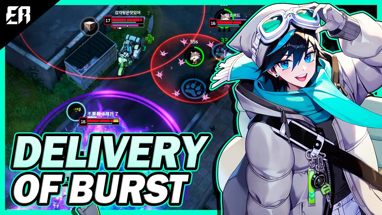 DELIVERY OF BURST SILVIA | ETERNAL RETURN PRO GAMEPLAY