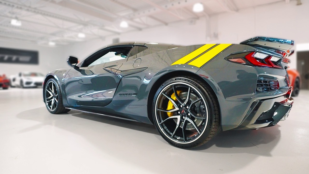 Тот самый Corvette Grand Sport 2027 года, которого вы так ждали
