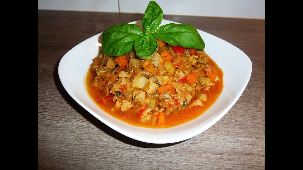 Овощное рагу  Вкусно и полезно!