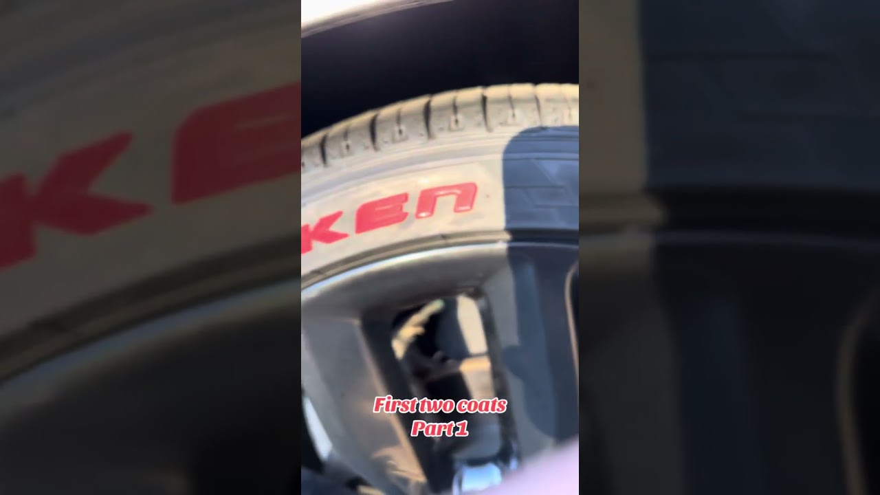 Coloring tire letters part 1
