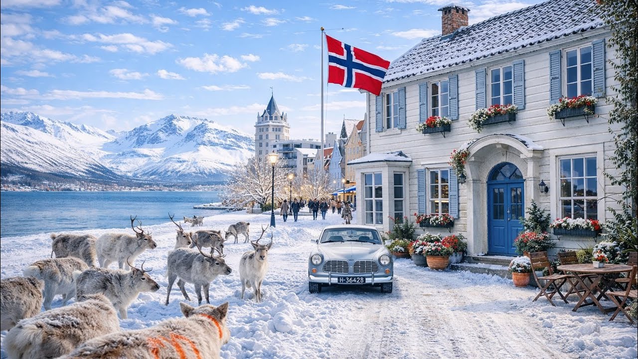Tromso, Norway 🇳🇴 A Tromsian 4K HDR Walking Tour