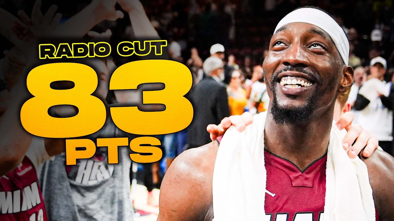 Полное видео выступления Бама Адебайо, набравшего рекордные 83 очка 😲 | Heat Radio Cut