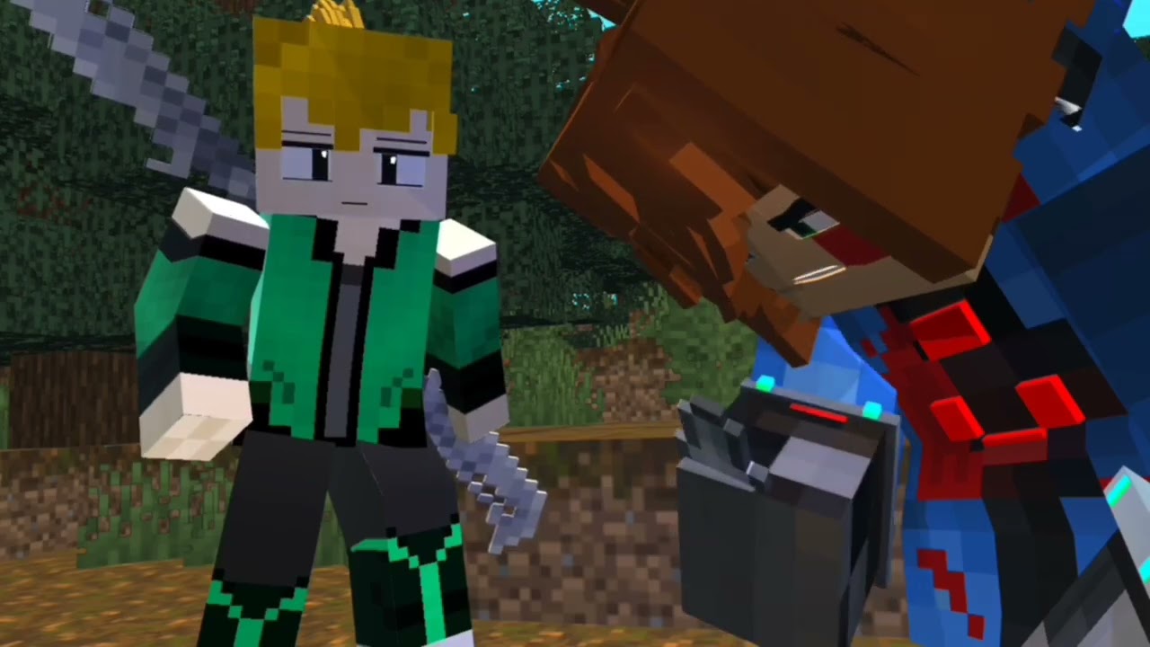 Майнкрафт анимация «Последний Рубеж» Neyt Walter Minecraft animation 
