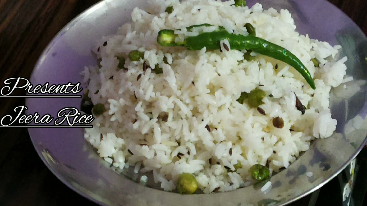 Jeera Rice|Simple yet Delicious|Rama g's Kitchen