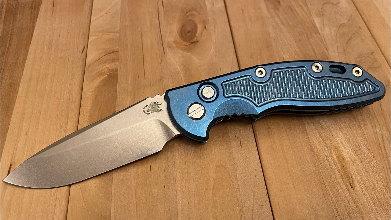 Unboxing - Hinderer XM-18 Auto in Stonewashed Blue