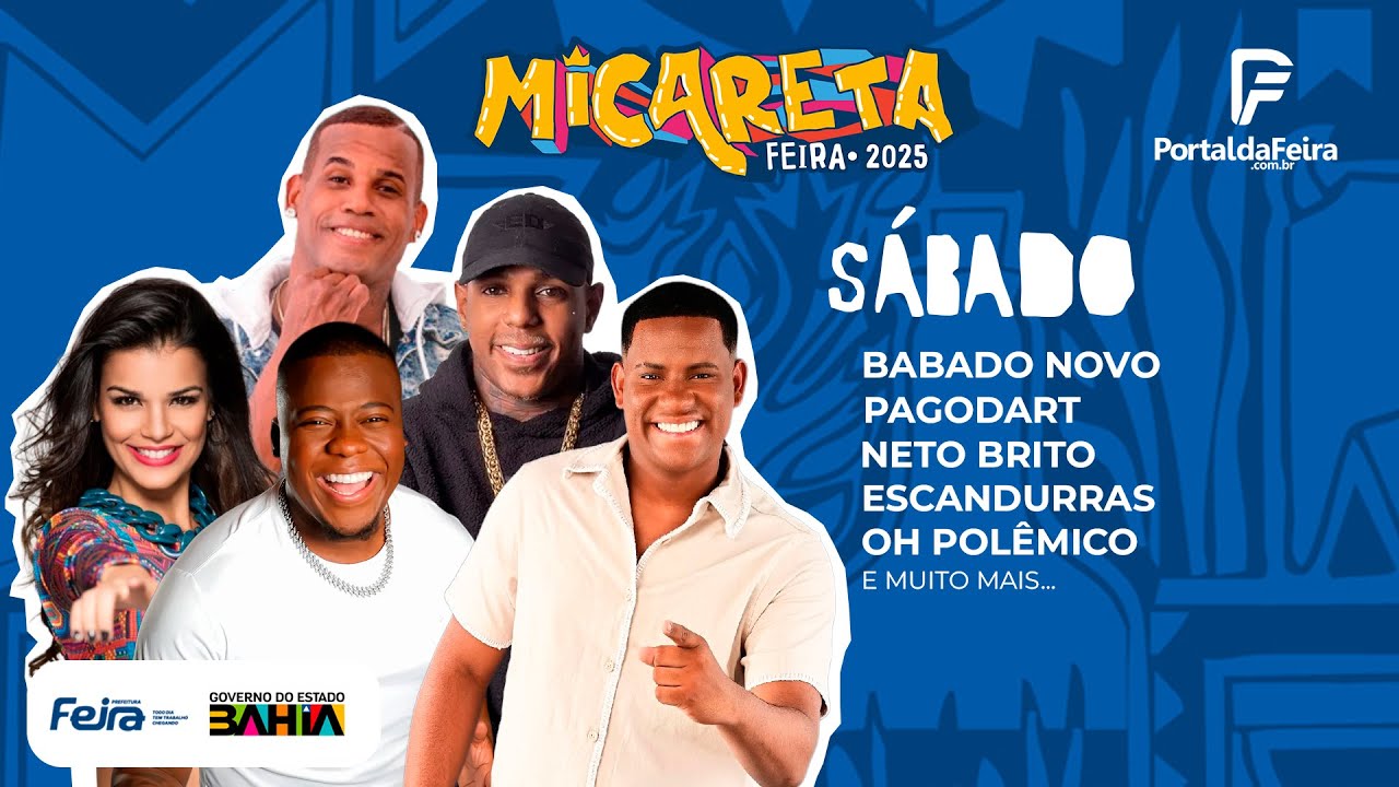 Micareta de Feira Ao Vivo - Sábado 03 /05 /2025