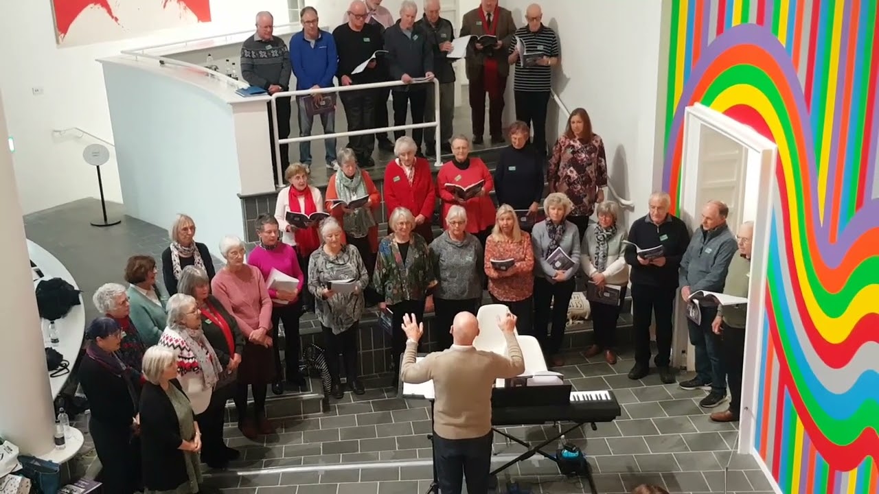'Hellesveor' - sung by St Ives Combined Chapels&rsquo; Cornish Carol Choir at Tate Winter Festival 2022