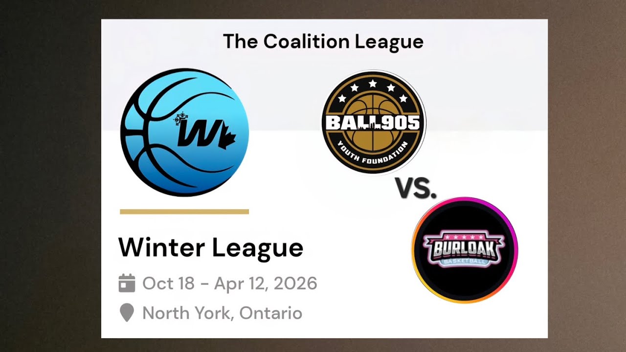 U13 - BALL905 VS BURLOAK - SKILLZ LAB, VAUGHAN - 10/26/25