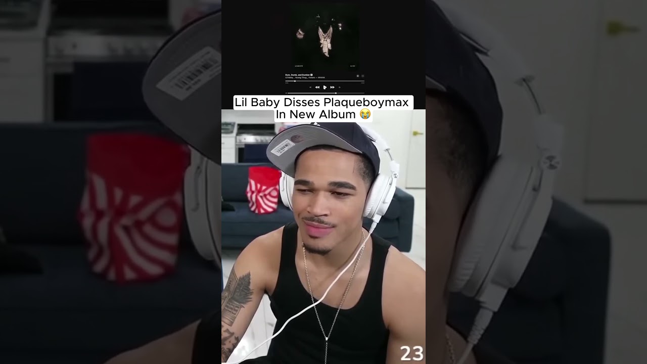 Lil Baby Disses Plaqueboymax In New Album 😭 #wham #lilbaby #plaqueboymax #reaction