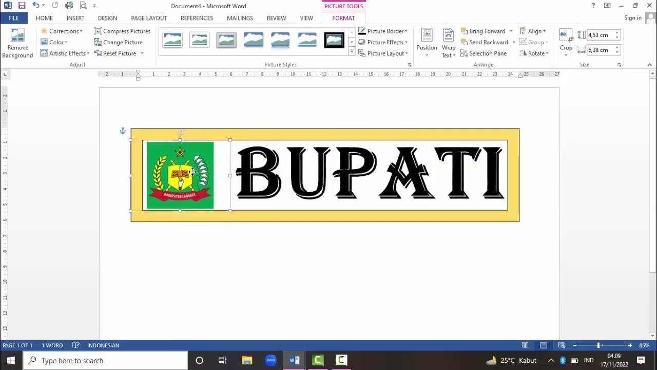 TULISAN PAPAN NAMA MIKA UNTUK MEJA