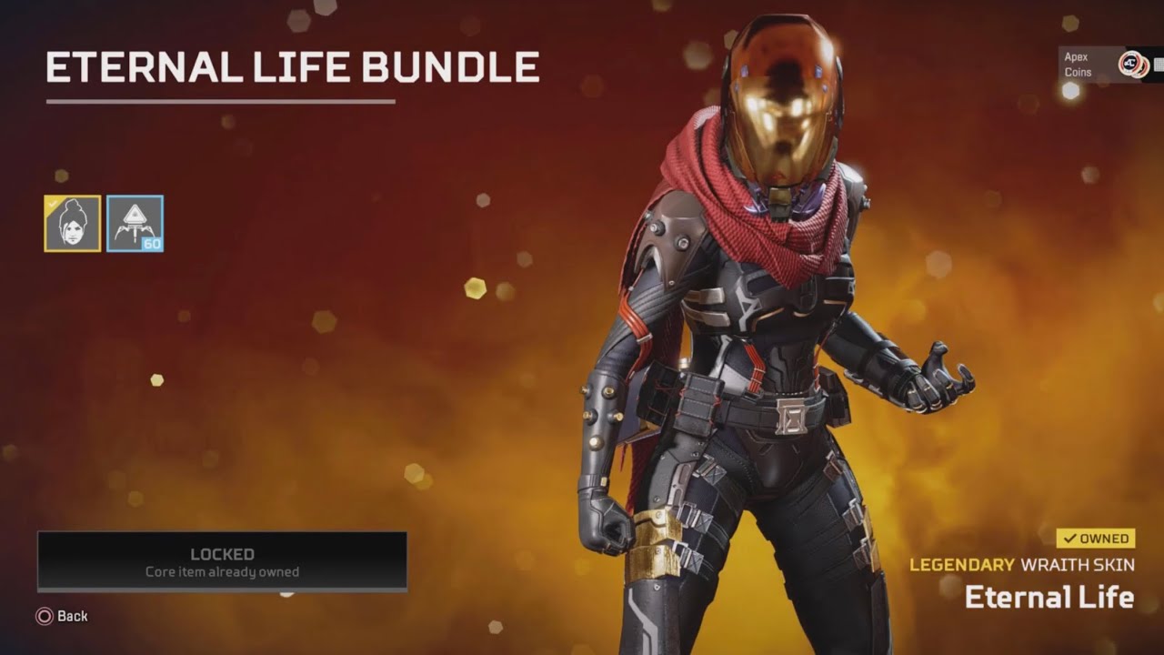 Apex Legends: Eternal Life Wraith Skin | Black Voidwalker Skin | Voidwalker recolors comparison| TPV