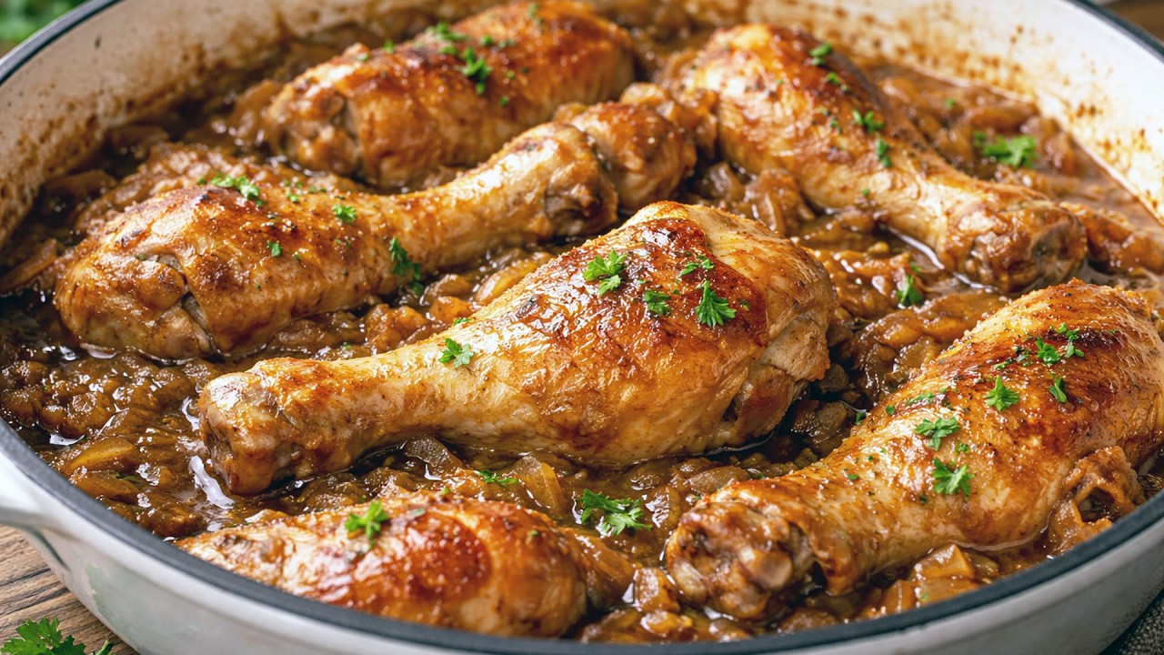 DINSTANA PILETINA sa lukom na STARINSKI NACIN recept za brzi rucak ili veceru