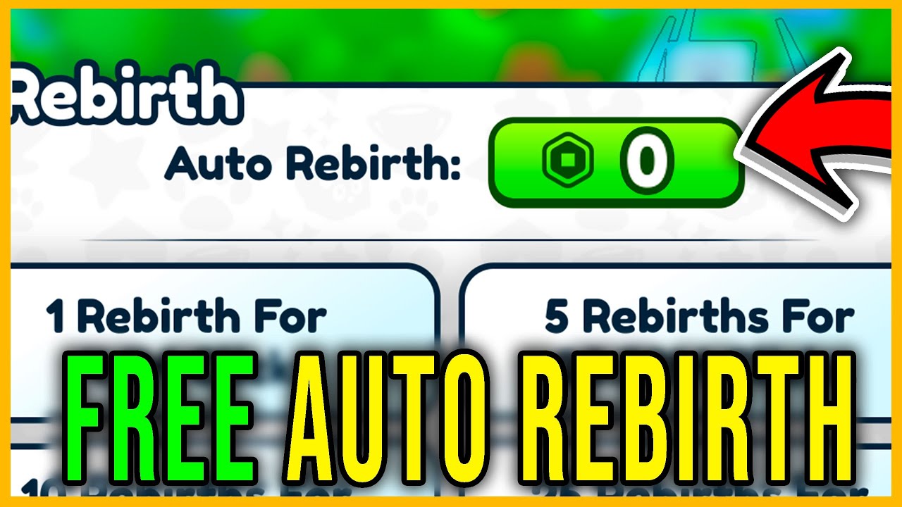 FREE AUTO REBIRTH AFK SCRIPT - NO ROBUX USE [REBIRTH CHAMPONS ULTIMATE] - Roblox