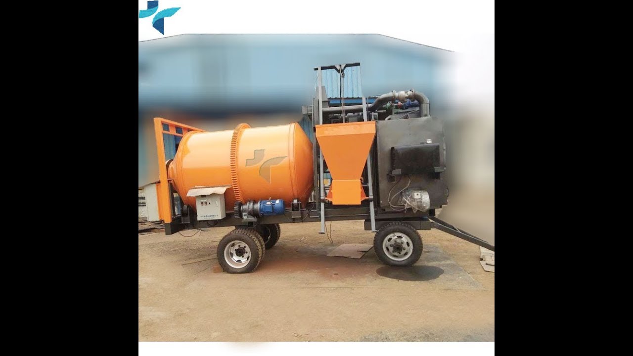 Small Hot Mix Drum Asphalt Plant