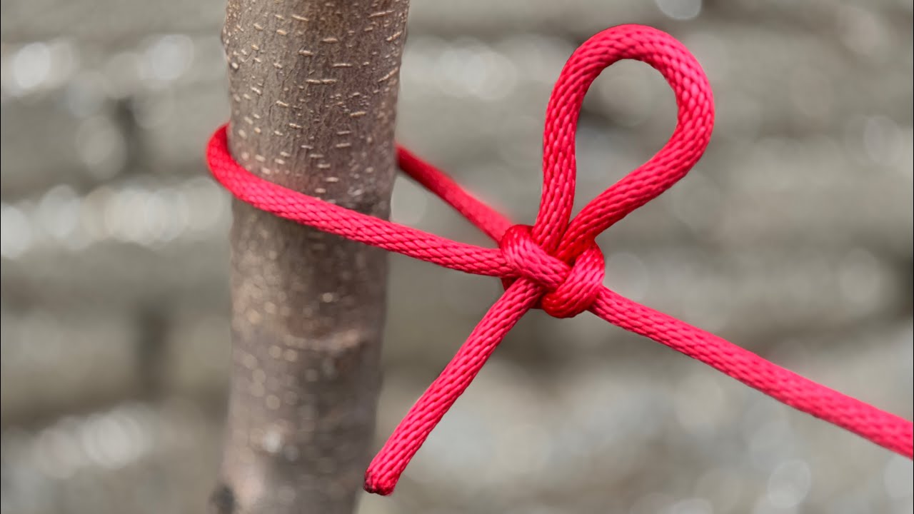 A Great Trick For Tying A Knot ! 