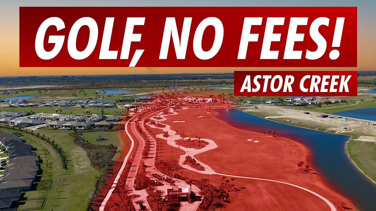 ASTOR CREEK Port St. Lucie Florida: Where LUXURY GOLF Living Meets New Construction!