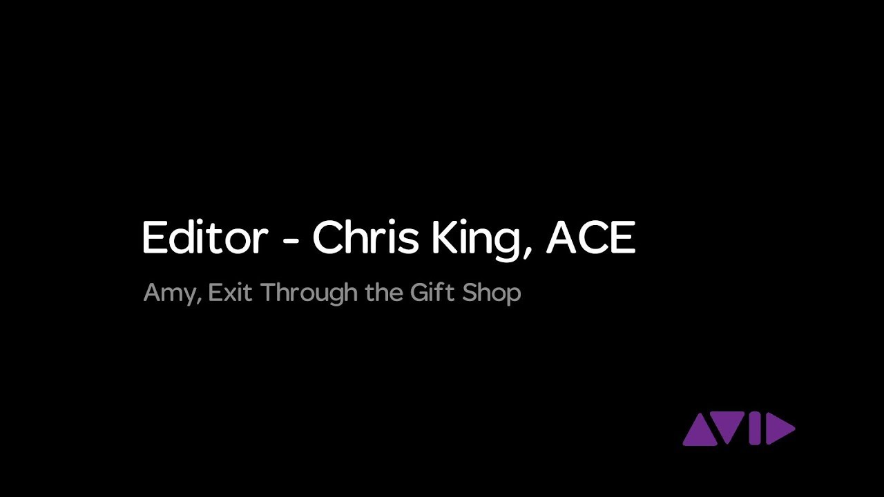 Making The Cut: Chris King, ACE, editor Senna, Amy, Exit Through The Giftshop